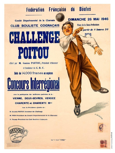 Challenge Poitou Club de bouliste cognaçais